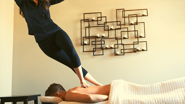 Enjoy Ashiatsu Barefoot Massage with a Massage Therapist in Greeenville South Carolina